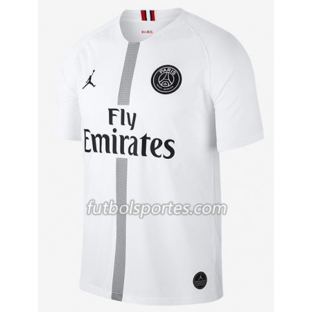 Camisetas Paris Saint Germain Jordan Blanco Tercera Equipacion 2018/2019 2018/2019